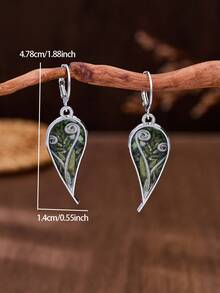luodee 1 Pair Western Vintage Sticker Ear Cuffs, Bohemian Dangle Earrings For Women, Suitable For All Occasions, Exquisite Gift For Women - Multicolor - View 3