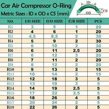 Set O-Ring 595 buah, Bulat, Cocok untuk AC Mobil, Kompresor, dan Penyegelan Pipa Profesional, Alat Perawatan dan Perbaikan Mobil/Pipa yang Tahan Lama, Pilihan Ideal untuk Para Profesional - Beraneka warna - View 7