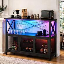 Bars & Wine Cabinets - Black - View 2