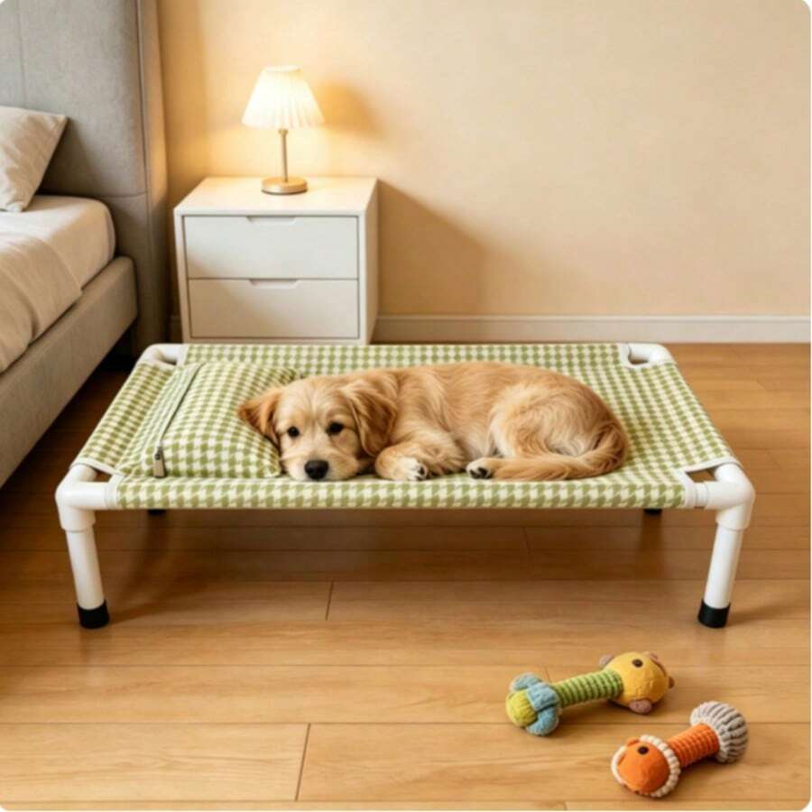 Pet Elevated Bed, Universal Cat & Dog Bed, Washable Small Dog Bed Mat, Four Seasons Available, Off-Ground Moisture Proof, Breathable, Portable For Outdoor Use - one-size - View 1