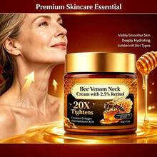SEPK Bee Venom Instant Firming Neck Cream,Enriched With Hyaluronic Acid, Lifts Neck Skin. Suitable For All Skin Types, For Day And Night Use. Refreshing And Easily, Firming, Deep Hydration - Collagen - View 10