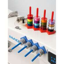 Magnetic Sewing Machine Core Holder - Plastic And Metal Core Storage Holder With Strong Magnetic Base For Orderly Access, Essential Sewing Accessories - Multi-color - View 9