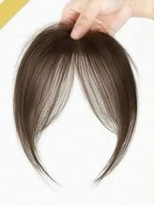 Fake Bangs Hair Piece Top Hair Supplement Women Volumizing Eight-Character Bangs Lightweight Invisible Hair Extension Patch - A - View 11
