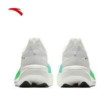 Anta Zone 2 Heart Rate 85 Professional Non-Plated Racing Running Shoes For Men, Autumn Training & Fitness Testing, Youth Sports Shoes - Chlorine Blue/Meteor Green/Papyrus White-1 - View 4