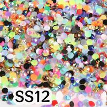 24&15 Grids Multi Style Flat Resin Rhinestones Kit For DIY Crafts Jewelry Shoes Bags Decor - Multicolor - View 2