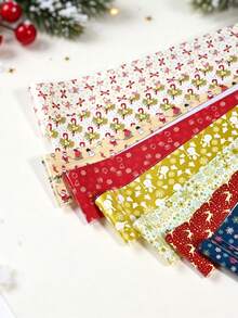 10 Rolls Christmas Nail Foil Transfer Stickers 4x100cm Santa Snowflake Reindeer Bell Xmas Pattern Winter Nail Art Decals, DIY Manicure Decorations For Acrylic Nails - Multicolor - View 8