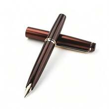Jinhao 59 Fountain Pen Matte Metal Ink Pen F Nib Classic Business Signature Writing Pen For Office School Gift - 59 - View 1
