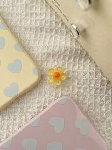 3pcs/6pcs Compatible With Apple And Android Charging Cable Protector Bite Guard, Anti-Breakage Charging Head Protective Shell, Fresh Floral Data Cable Protector, Macaron Color Transparent Hollow Flower Design, Cute Girly Style, Fits Charging Head, Anti-Breakage, Anti-Collision, Compact And Exquisite, Practical And Stylish, Phone Charging Cable Decorative Accessory Protector - Multicolor - View 7