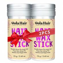 Dola Hair Wax Stick Penata Rambut 75g, Cocok untuk Mengontrol Rambut Kusut dan Sulit Diatur pada Ujung Rambut Alami atau Wig, Tidak Berminyak, Juga Dapat Digunakan untuk Mengontrol Rambut Kusut dan Membentuk Ujung Rambut Keriting. - 2 Bungkus Lilin - View 8