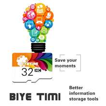BIYETIMI Kartu Memori 4GB 8GB 16GB Kecepatan Tinggi MiniSD 32GB 64GB Kelas 10 Kartu Memori Mini SD Kartu TF untuk Smartphone - View 4
