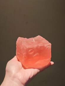 Glacier Jumbo Clear Cheese Ruirui Squishy Toy, Multi-Sensory Soft Mochi Squeeze Stress Relief Toy, Slow Rebound, Anxiety Relief Hand Sensory Toy - Multicolor - View 18