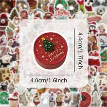 somoving 103pcs Christmas Stickers For Fridge, Phone Case, Water Cup, Scene Decoration, PVC Waterproof Stickers, Suitable As Birthday Gift, Party Gift, Christmas Decoration - Multicolor - View 3