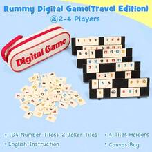 Mahjong Standar Israel, Kartu Mahjong Digital, Rummy, Permainan Meja Klasik, Permainan Santai, Permainan Papan Multipemain, Versi Perjalanan - MultiWarna - View 8