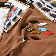 Women's Plastic Colorful Safety Pin Headscarf Pin Neck Clip Scarf Clip Scarf Buckle - Multicolor - View 4