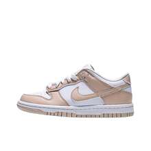 Nike Dunk Fashionable Shock-Absorbing Wear-Resistant Breathable Low-Top Sneakers Unisex - White - View 1