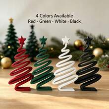 Christmas Tree Art Decor, Indoor Home Decoration, Christmas Garden Ornament - A - View 2