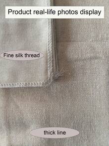 5pcs/3pcs Pure Cotton Tofu Filter Cloth, Hemmed, High Density, Tofu Cloth, Filter, Soy Milk, Yuba Cloth, Residue Filter, Gauze, Insulation Cotton Cloth - Multicolor - View 5