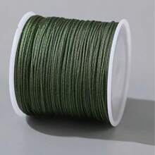 50m 0.8mm Handmade Nylon Thread, Suitable For Jewelry Making, Beading, Weaving Nylon Satin Cord, Bracelets, Tassel Trims, Chinese Knots - Multicolor - View 18