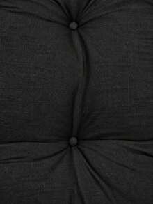 6 Pcs Comfortable Indoor & Outdoor Seat Pads For Kitchen, Dining, Garden, Balcony & Patio Chairs In Turkey - Black - View 5