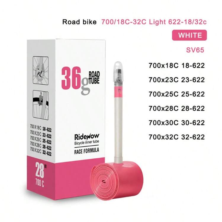 1件超輕量 TPU公路車內胎 700C 18C-38C 622 氣嘴 便攜式自行車替換零件 - 自行車內胎 - 查看 9