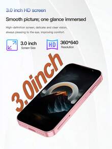 Smartphone Mini SERVO Terbaru 2026 Android 9.0 Dual SIM Jaringan Seluler 3G WCDMA Layar HD Ukuran Kecil 3.0 Inci RAM 2GB+ROM 16GB Ponsel Mini Lucu - Biru - View 5