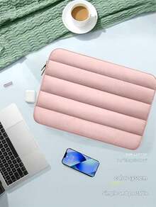 PANDA ND22 Puffy Laptop Sleeve, 11/13.3/15.6-Inch Soft Padded Portable Storage Bag, Soft Fleece Lining | Water-Resistant | Stylish Versatile Laptop Handbag - View 5