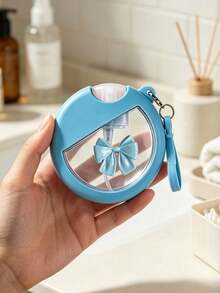 Bow Decor 25ml Portable Card Spray Bottle,Leak‑Proof Refillable Mini Pocket Sprayer For Perfume,Cosmetics,Alcohol Hand Sanitizer,Travel Daily Use - Multicolor - View 9