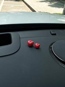 Mini 3D Cherry Car Ornament, Creative Car Decor Accessory - Cherry - View 5