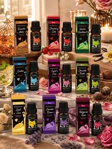 10 مل زيت عطري أساسي، موزع زيت عطري، مرطب هواء للسيارة، زيت عطري للمنزل، للشموع، صناعة الصابون، العلاج بالروائح، الموزعات، العناية المنزلية، رائحة طويلة الأمد، هدية رائعة لأعياد الميلاد/عيد الميلاد/عيد الحب/رأس السنة الجديدة - أنماط متعددة - مشاهدة 3