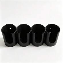 1/2/3/4 Hole Wall-Mounted Gas Canister Storage Rack, Spray Bottle Organizer, RV Door Spray Can Holder, Sealant Tube Storage Box, Wall-Mounted Gas Canister Rack, Suitable For Garage, Workshop, Store And Home - Multicolor - View 4