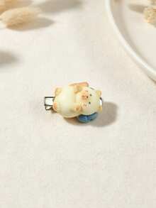 1pc Cute Cartoon Kitten Hair Clip, Adorable Quirky Hair Accessory, Suitable For Daily Wear, Gift Choice - Multicolor - View 11