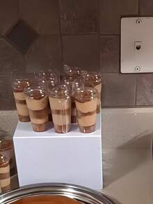 3/6件套可堆叠亚克力甜点展示架，白色长方形甜点盒，多种尺寸可选，适用于派对、自助餐、婚礼装饰、新娘送礼会、婴儿送礼会、生日派对、甜点展示、圣诞节和节日派对装饰 - 白色方形 - 查看 11