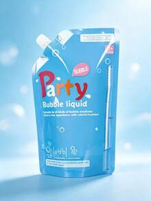 1000ml Capacity Bubble Liquid Bag, Containing 100ml Concentrated Bubble Liquid, Bubble Water For Children's Bubble Machine Parent-Child Games, Suitable For Children Over 3 Years Old - Multicolor - View 6
