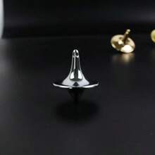 Giroskop Logam Berputar Mini EDC untuk Meja, Hiasan Meja Berputar Manual, Pajangan Meja Penghilang Stres untuk Kantor & Rumah, Hadiah untuk Para Penggemar - MultiWarna - View 7