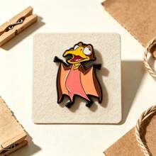 Cartoon Dinosaur Enamel Lapel Pins, Cute Dinosaur Brooch, Metal Animal Badge For Jacket Backpack Hat Decor, Novelty Gift For Dinosaur Lovers - Multicolor - View 10