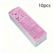 200/100/50/10pcs Disposable Wax Strips, Suitable For Various Wax Types Including Hard Wax, Soft Wax Or Sugar Wax. Hair Removal Tool, Providing A Convenient Hair Removal Experience. - White - View 9