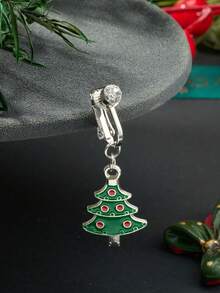 CIZME 1pc Cute Christmas Fake Belly Ring For Women,Santa Claus Hat,Christmas Tree Non Piercing Belly Button Rings Fake Navel Rings For Christmas Party Gift - Fake Belly Ring - View 11