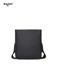 saroxi 1pc Men's Crossbody Bag, Side Bag, Shoulder Bag, Square Pouch, Multifunctional Small Bag For Commuting And Casual Use, Minimalist Style Black Phone Bag, Gift For Men - Multicolor - View 5