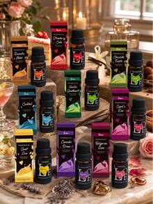 10 مل زيت عطري أساسي، موزع زيت عطري، مرطب هواء للسيارة، زيت عطري للمنزل، للشموع، صناعة الصابون، العلاج بالروائح، الموزعات، العناية المنزلية، رائحة طويلة الأمد، هدية رائعة لأعياد الميلاد/عيد الميلاد/عيد الحب/رأس السنة الجديدة - أنماط متعددة - مشاهدة 2