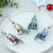 Creative Mini Hair Claw Clip Fidget Toy Stress Relief Gadget Keychain Doll Machine Claw DIY Pendant - Multicolor - View 4