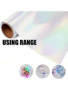 Holographic Rainbow Wrapping Paper, Cellophane, Colorful Wrapping Paper, Holographic Gift Wrapping Paper, Suitable For Handmade Decoration, Bouquets And Gifts - Multicolor - View 5