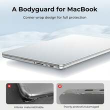 Compatible With 2021-2026 Pro 16-Inch Laptop, Suitable For M1, M2, M3, M4, M5 Pro/Max Models, Including A3428, A3429, A3403, A3186, A2485, A2780, A2991. This Product Is A Transparent Hard Shell Protective Case With Anti-Scratch Function, Available In Multiple Colors. - View 9