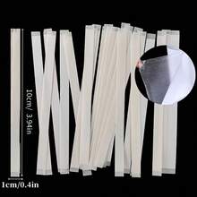 200pcs Self-Adhesive Strips | Tear-Resistant Double-Sided Tape, Suitable For Arts & Crafts, Scrapbooking, Projects And Office Supplies, Durable PVC Material - Multicolor - View 2