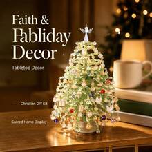 1PC-New DIY Beaded Christmas Tree Kit Handmade Craft Material Pack Christmas Decoration Desktop Ornament-Anime Gift-Anime Merchandise-IP-Birthday Gift- Gift-Christmas Gift(Light String Not Included, Product Link Does Not Include Light String) - Multicolor - View 6