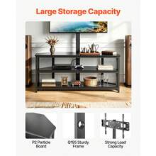 Television Stands & Entertainment Centers - Black - View 7