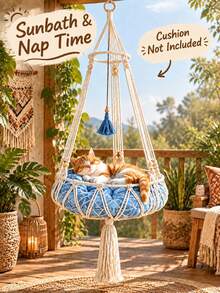 Cat Hammock, Cat Swing, Pet Hammock, Suitable For Pet Cats To Rest And Play, Hanging Pet Bed, Indoor Cat Sunbathing And Resting Nest - one-size - View 1