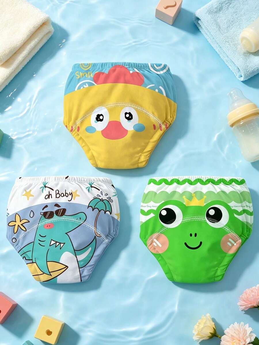 Infant Toddler Potty Training Underwear, Little Yellow Chick Frog Panda ...