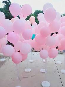 70/100/130/160cm Balloon Support Column, Floating Pole, Suitable For Wedding Birthday Decoration Scene Arrangement, Wedding Display Rack, Christmas, Balloon Column - Multicolor - View 4