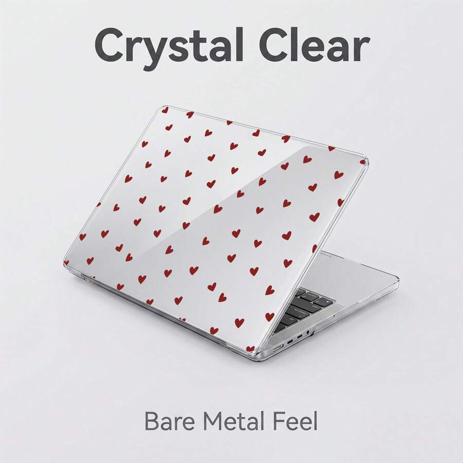1件裝透明水晶防震保護殼，適用於MacBook/Matebook，全透明硬PC外殼附散熱孔，貼合式筆電保護殼，相容13 Neo/13.3 Air/13.3 Pro/13.6 Air/14.2 Pro/15 Air/16.2 Pro/D16/14 Ultra - 查看 1