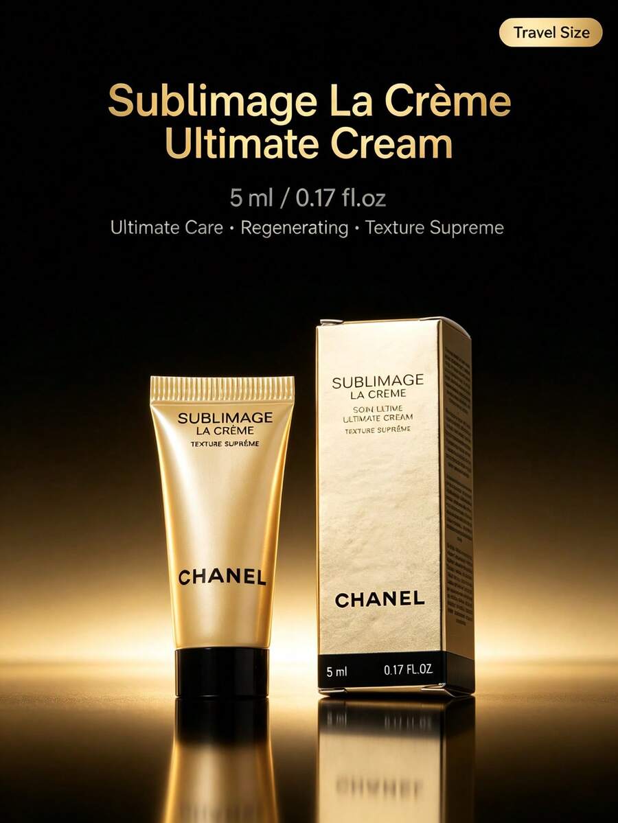 Chanel - 5ml - Ukuran Travel Krim Essence Mewah Melembapkan Memperbaiki Mengencangkan Anti-Penuaan Menutrisi Tidak Berminyak - 5ML - Ukuran untuk Perjalanan - View 1